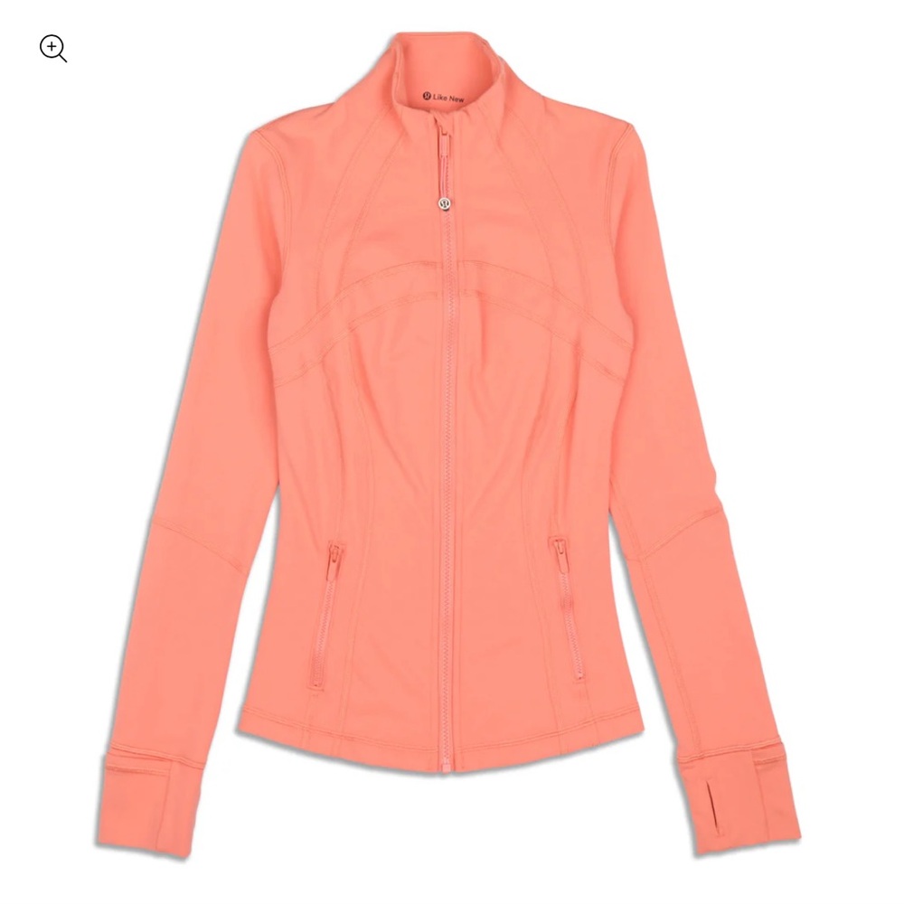 lululemon athletica Coral Zip-Up Jacket Size 10